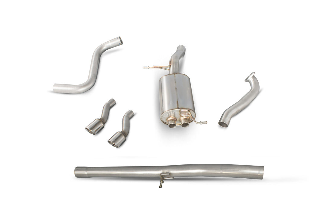 Scarico cat back Scorpion Ford Fiesta 1.0 EcoBoost (paraurti posteriore Zetec S) 2013-2017 - foto 2
