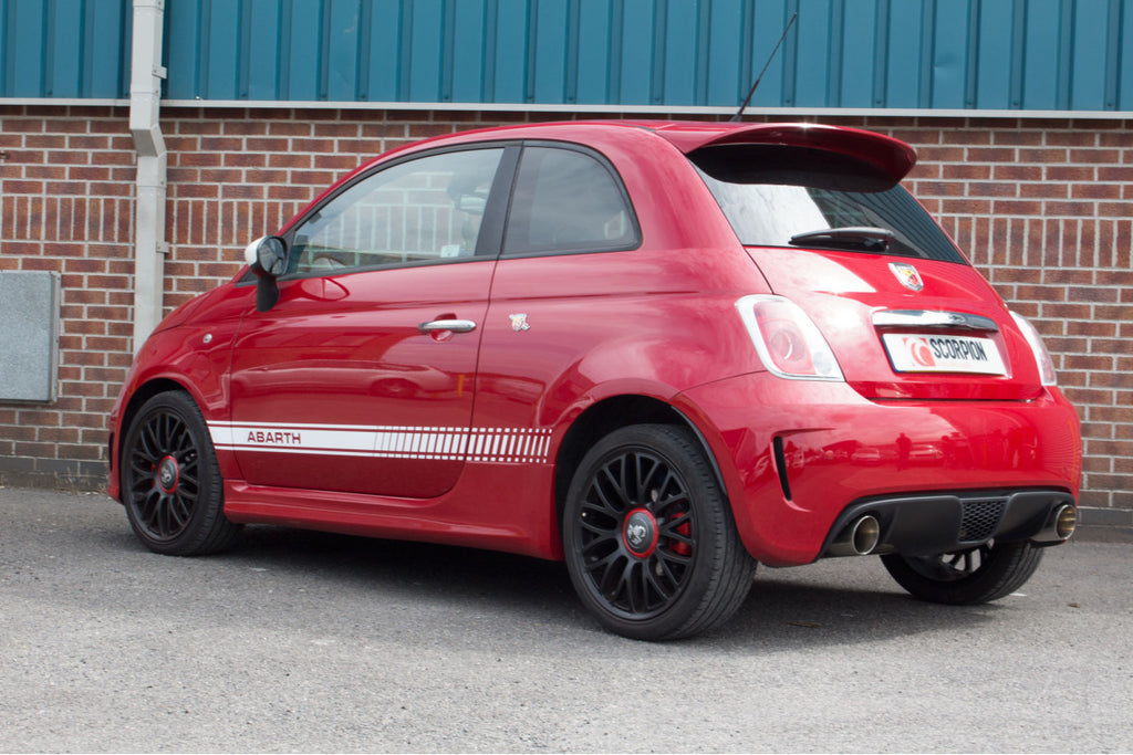 Scarico cat back Scorpion Abarth 500 / 595 / 695 1.4 T-Jet (turbo IHI e Garrett) 2008-2018 - foto 5