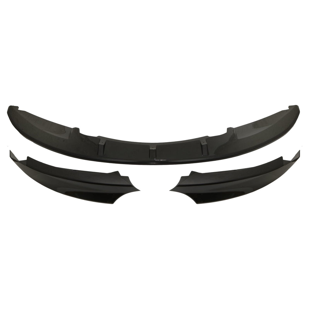 Splitter Anteriore Nero Lucido BMW Serie 1 E82 E88 07-13 - foto 4