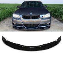Splitter Anteriore Nero Lucido BMW Serie 3 E90 E91 Pre LCI 05-08