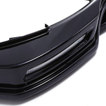 Splitter Anteriore con Luci Diurne LED Nero Lucido Ford Transit Custom MK2 24+ - foto 6