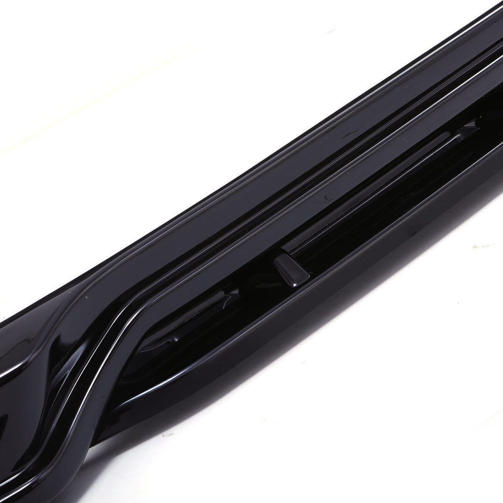 Splitter Anteriore con Luci Diurne LED Nero Lucido Ford Transit Custom MK2 24+ - foto 3
