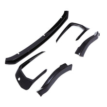 Splitter Anteriore con Fori Sensori Nero Lucido VW Transporter T6.1 19-24 - foto 3