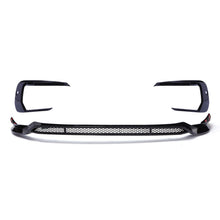 Splitter Anteriore con Fori Sensori Nero Lucido VW Transporter T6.1 19-24 - foto 5