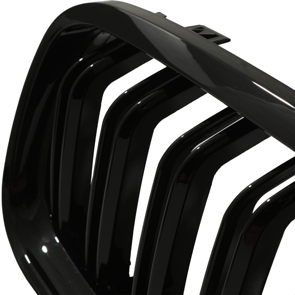 Calandre Doppia Reni Anteriori Nere Lucide BMW Serie 3 E90 Facelift 09-12 - foto 5