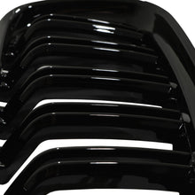 Calandre Doppia Reni Anteriori Nere Lucide BMW Serie 3 E90 Facelift 09-12 - foto 9