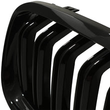 Calandre Doppia Reni Anteriori Nere Lucide BMW Serie 3 E90 Facelift 09-12 - foto 7