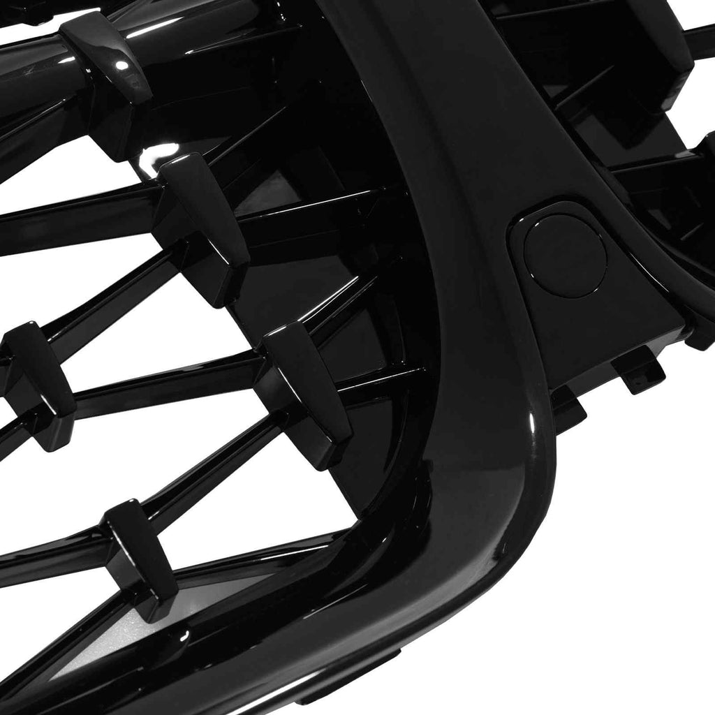 Calandra a Reni a Diamante Nera Lucida BMW Serie 3 G20 G21 19-21 - foto 9