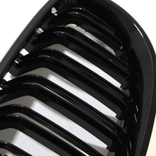 Calandra a Reni a Doppia Barra Nera Lucida BMW Serie 5 E60 E61 04-10 - foto 5
