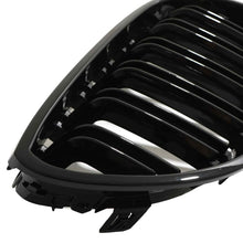 Calandra a Reni a Doppia Barra Nera Lucida BMW Serie 5 E60 E61 04-10 - foto 9