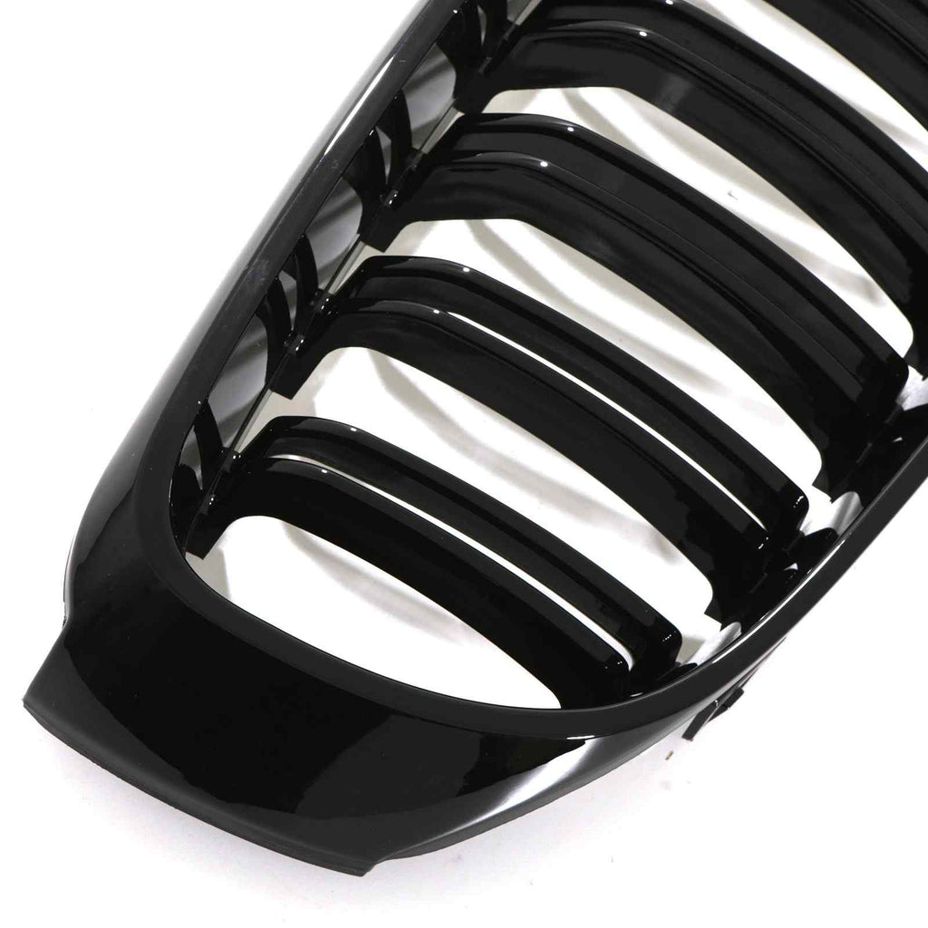 Calandra a Reni a Doppia Lamella Nera Lucida BMW Serie 3 Gran Turismo F34 13-20 - foto 9