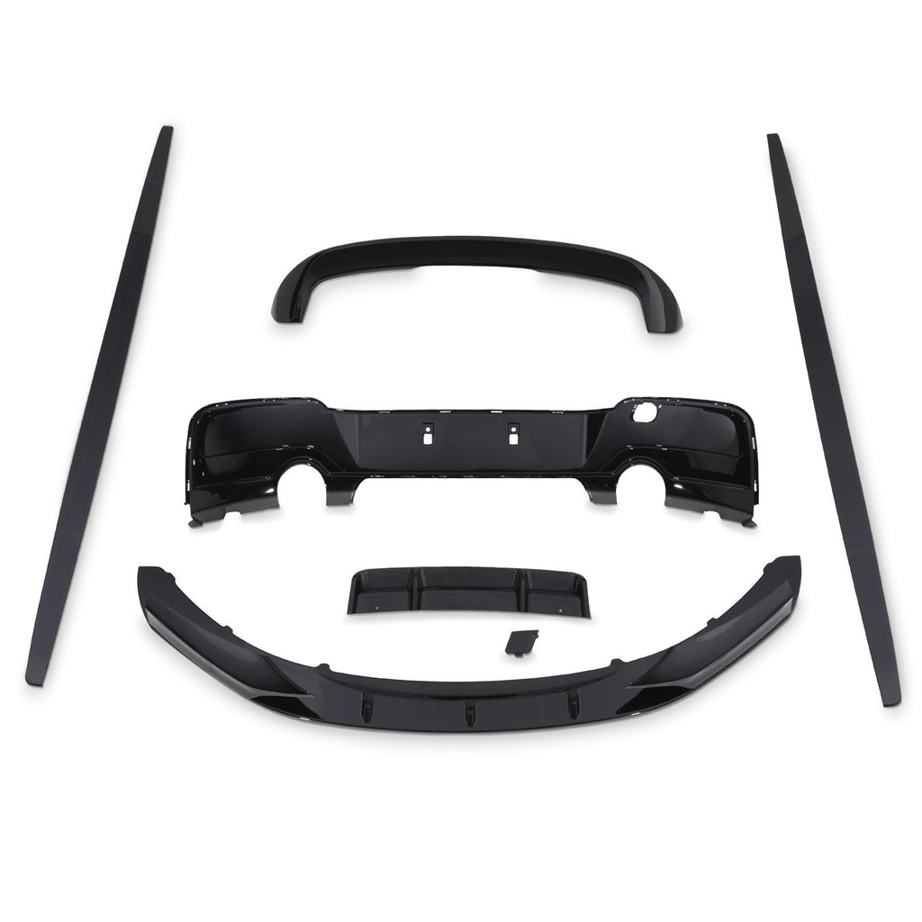 Body Kit Aerodinamico Stile M Performance Nero Lucido BMW 1 Series F20 12-15 - foto 2
