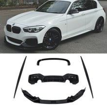 Body Kit Aerodinamico Stile M Performance Nero Lucido BMW 1 Series F20 LCI 15-18