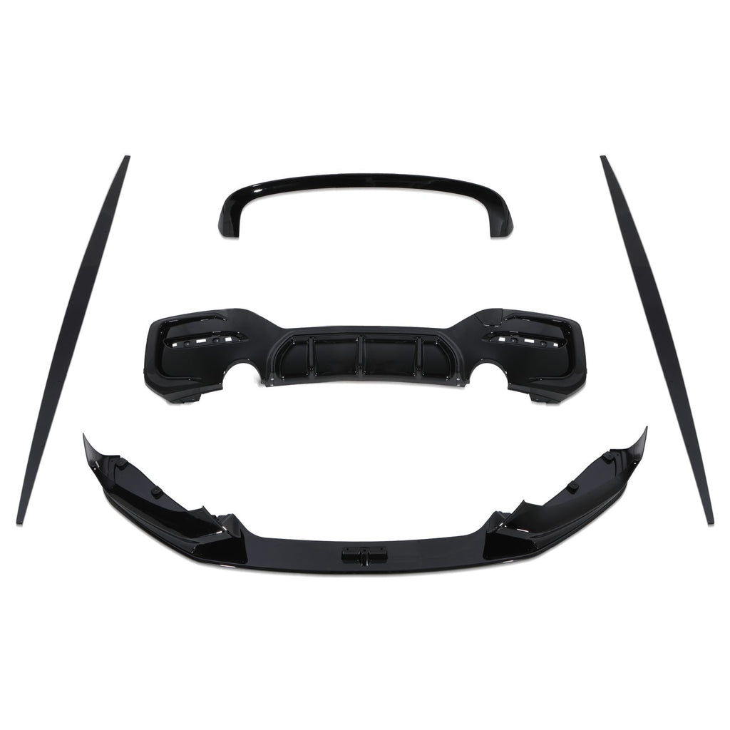 Body Kit Aerodinamico Stile M Performance Nero Lucido BMW 1 Series F20 LCI 15-18 - foto 2