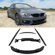 Body Kit Stile M Performance Doppio Scarico Nero Lucido BMW 4 Series F32 F33 14-19
