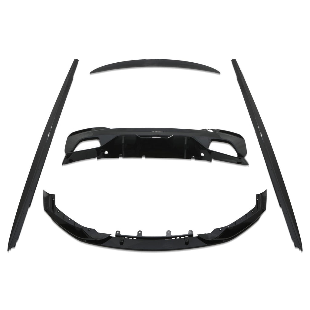 Body Kit Aerodinamico Stile M Performance Nero Lucido BMW 5 Series G30 18-20 - foto 2