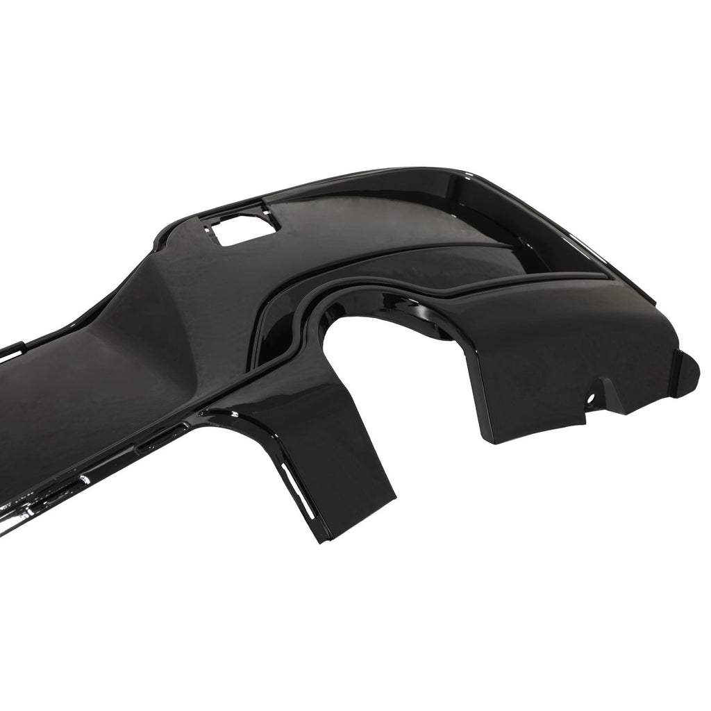 Diffusore Posteriore Nero Lucido Doppia Uscita BMW Serie 1 F20 12-15 - foto 3