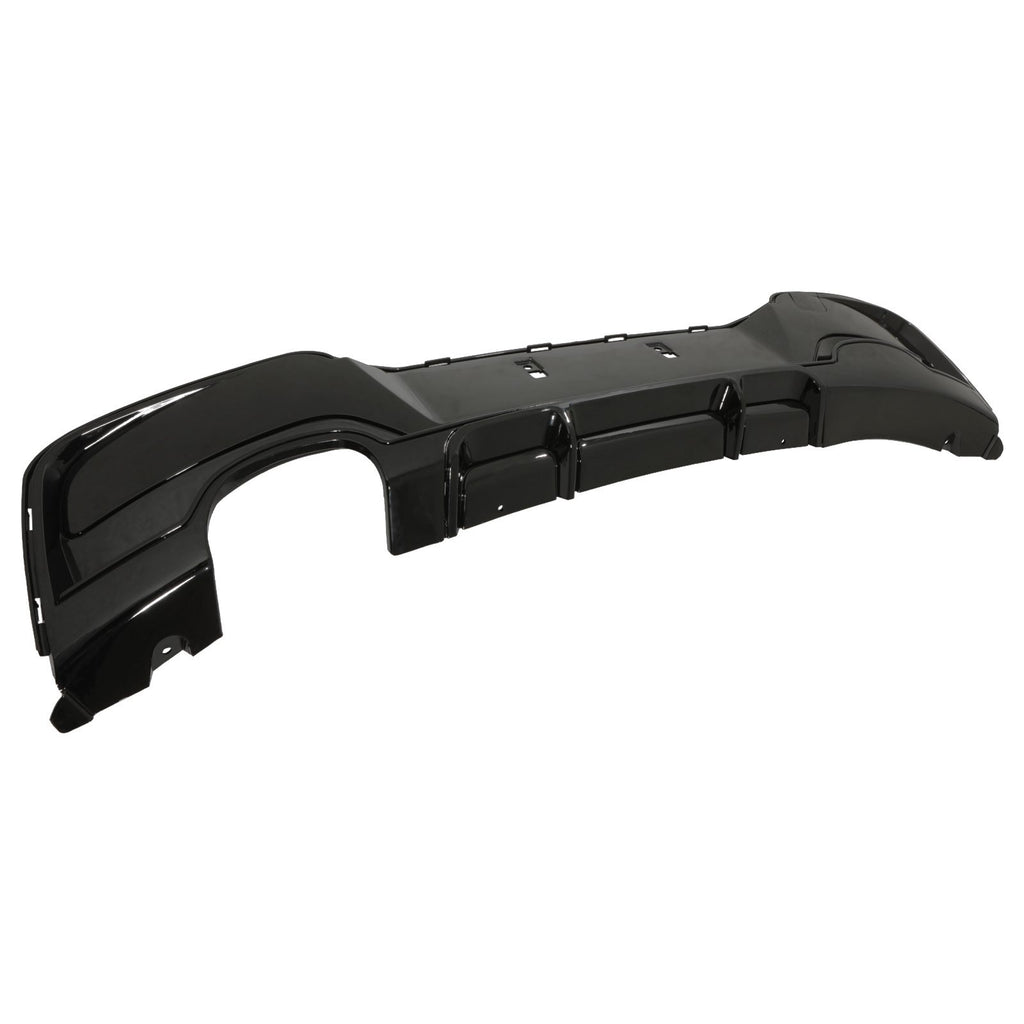 Diffusore Posteriore Nero Lucido Uscita Singola BMW Serie 1 F20 12-15 - foto 3