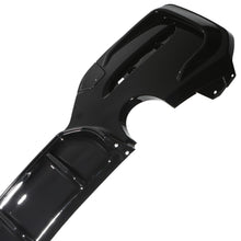 Diffusore Posteriore Nero Lucido Doppia Uscita BMW Serie 1 F20 LCI 15-18 - foto 4