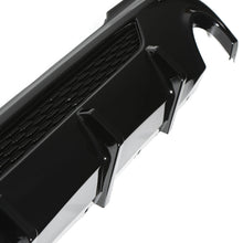 Diffusore Posteriore Nero Lucido Doppia Uscita BMW Serie 1 M135i F40 19-24 - foto 3