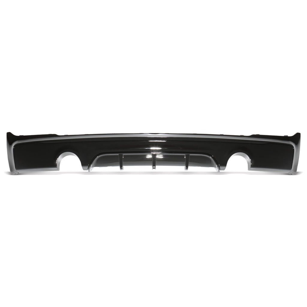 Diffusore Posteriore a Doppio Scarico Stile M Nero Lucido BMW Serie 2 F22 F23 14-21 - foto 9