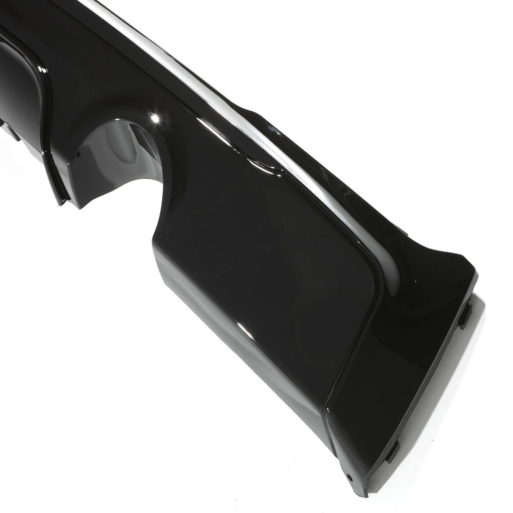 Diffusore Posteriore a Doppio Scarico Stile M Nero Lucido BMW Serie 2 F22 F23 14-21 - foto 6