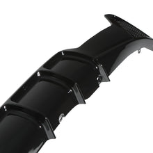 Diffusore Posteriore a Doppio Scarico Stile M Nero Lucido BMW Serie 4 F32 F36 13-19 - foto 3