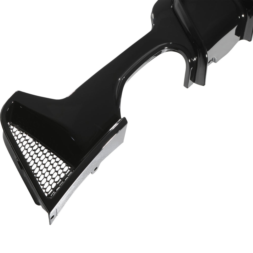 Diffusore Posteriore a Doppio Scarico Stile M Nero Lucido BMW Serie 4 F32 F36 13-19 - foto 4