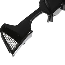 Diffusore Posteriore a Doppio Scarico Stile M Nero Lucido BMW Serie 4 F32 F36 13-19 - foto 4