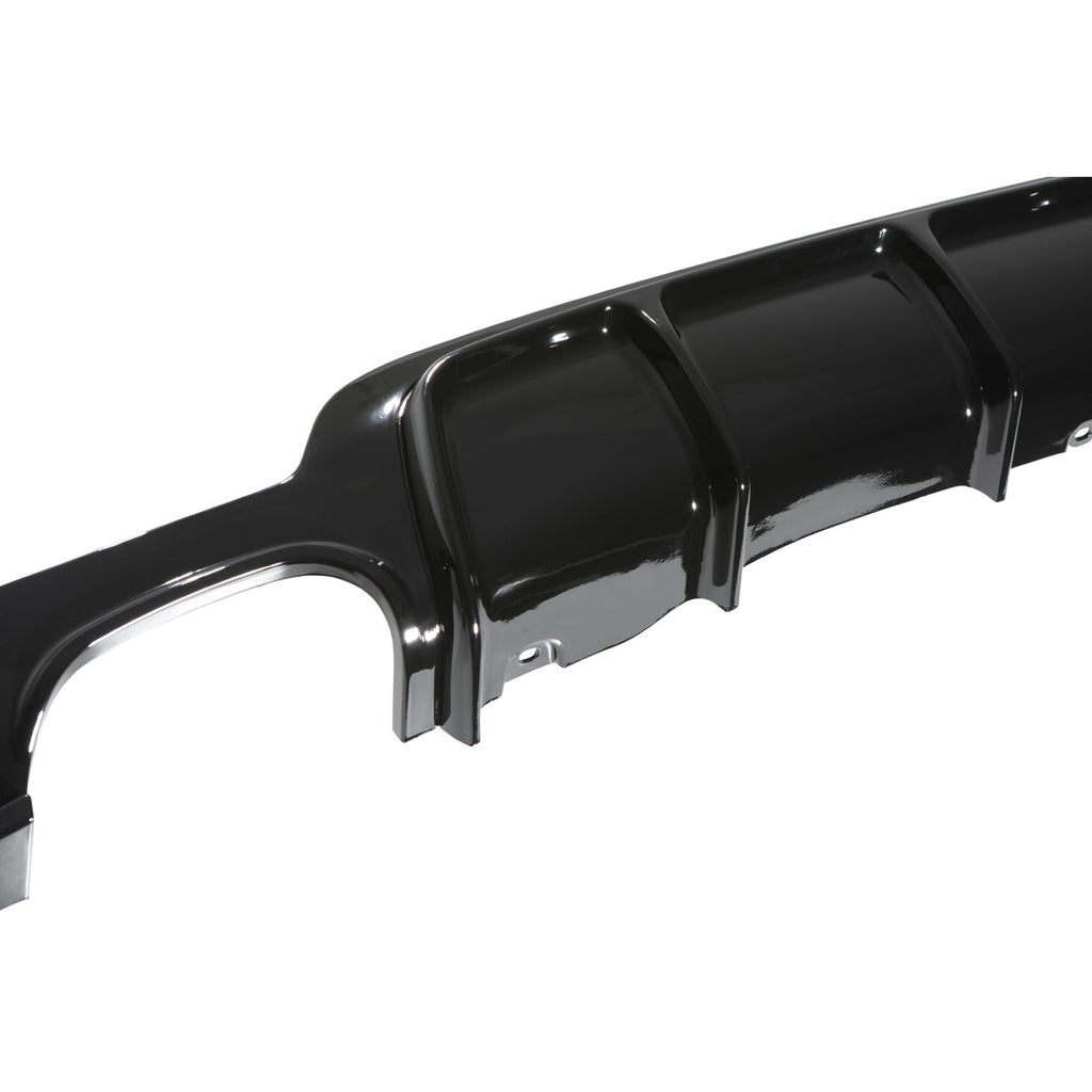 Diffusore Posteriore a Doppio Scarico Stile M Nero Lucido BMW Serie 4 F32 F36 13-19 - foto 7
