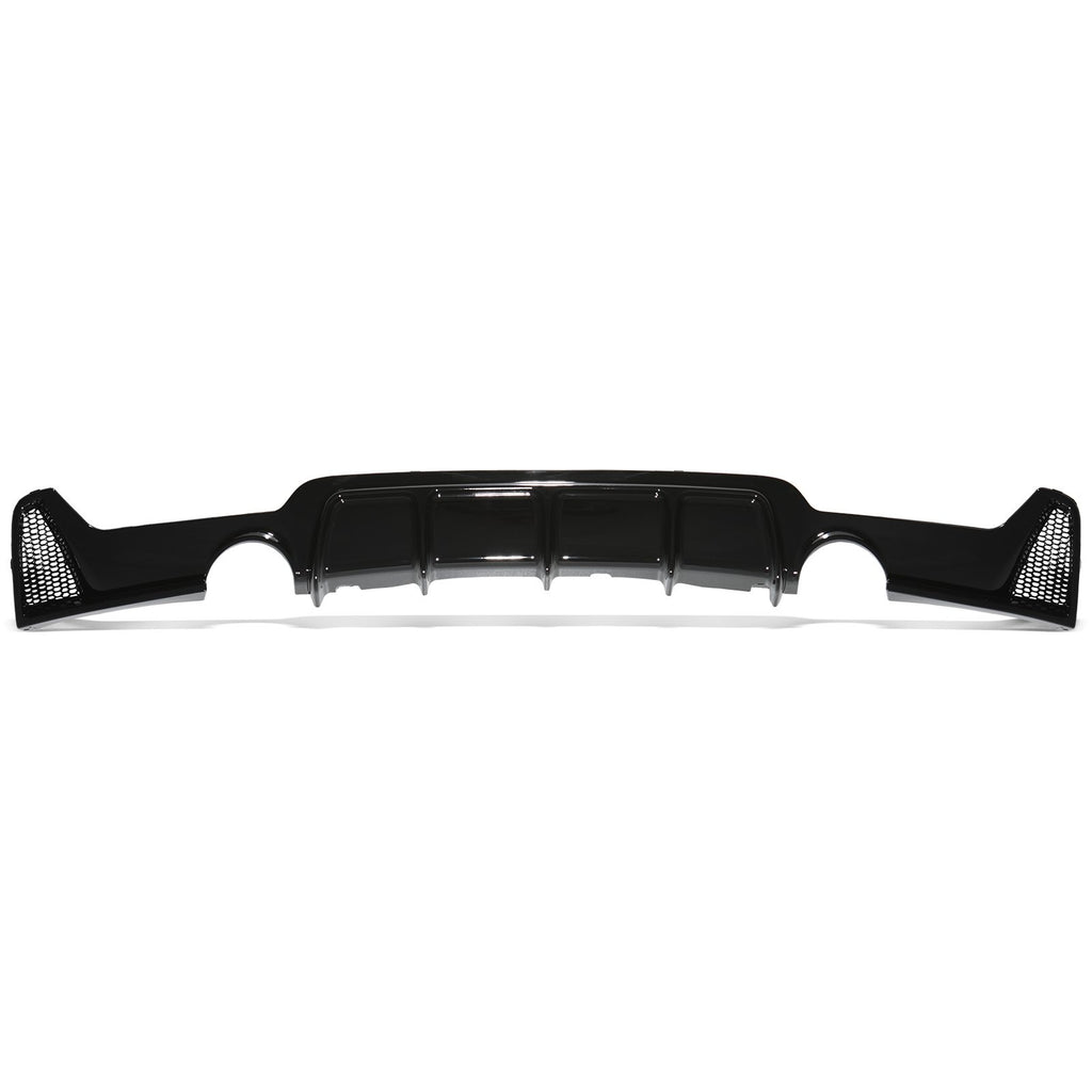 Diffusore Posteriore Nero Lucido Doppia Uscita BMW Serie 4 F32 F36 13-19 - foto 9