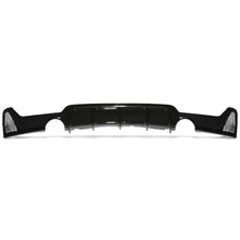 Diffusore Posteriore Nero Lucido Doppia Uscita BMW Serie 4 F32 F36 13-19 - foto 9