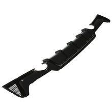 Diffusore Posteriore Nero Lucido Doppia Uscita BMW Serie 4 F32 F36 13-19 - foto 5