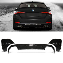 Diffusore Posteriore Stile Competition Nero Lucido BMW Serie 4 G26 20+