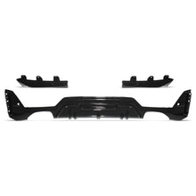 Diffusore Posteriore Stile M Nero Lucido Doppia Uscita BMW Serie 3 G20 LCI 22+ - foto 9