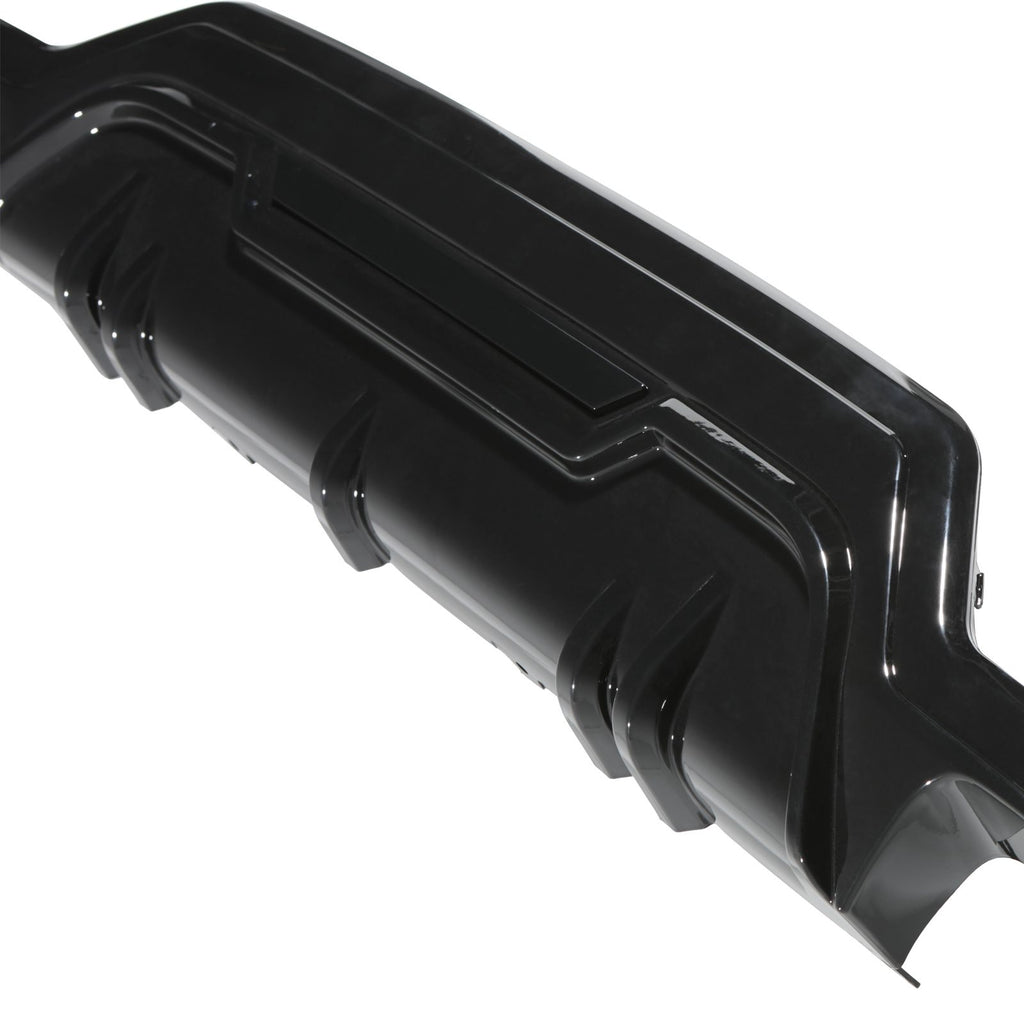 Diffusore Posteriore Stile M Nero Lucido Doppia Uscita BMW Serie 3 G20 LCI 22+ - foto 5