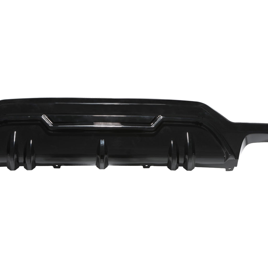 Diffusore Posteriore Stile M Nero Lucido Doppia Uscita BMW Serie 3 G20 LCI 22+ - foto 3