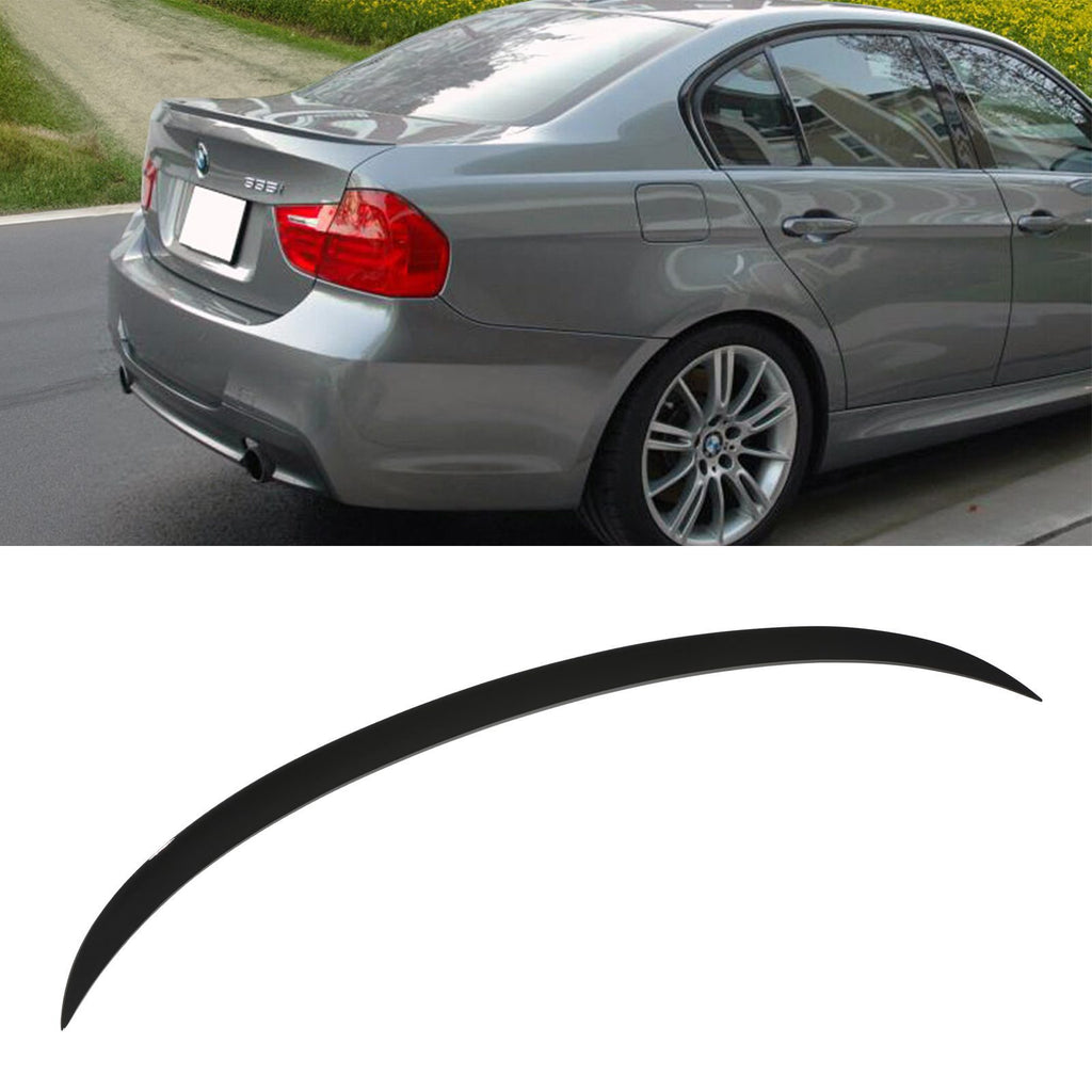 Spoiler Lip Posteriore Nero Lucido BMW Serie 3 E90 05-12