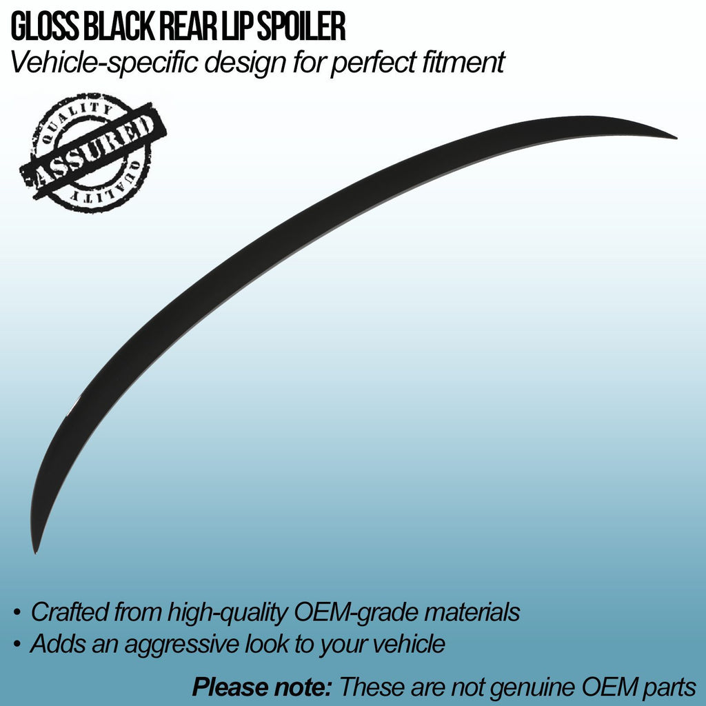 Spoiler Lip Posteriore Nero Lucido BMW Serie 3 E90 05-12 - foto 2