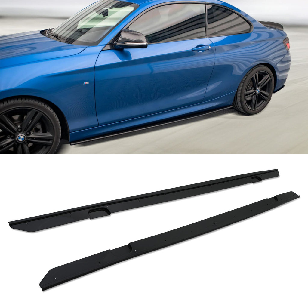 Minigonne Stile M Nero Lucido BMW Serie 2 F22 F23 14-21