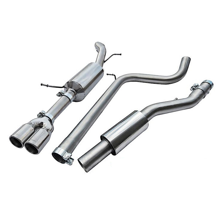 Scarico Sportivo Cat Back Cobra Sport per Skoda Fabia VRS 1.4 TSI Station Wagon (10-14)
