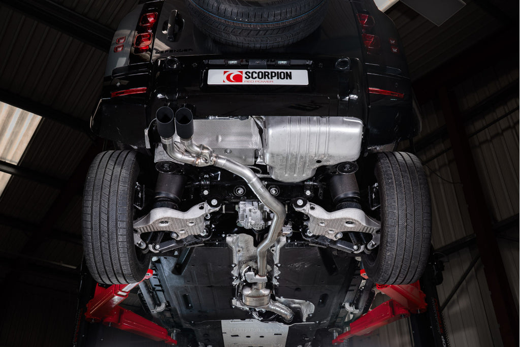 Silenziatore posteriore Scorpion Land Rover Defender 3.0 Diesel D200 / D250 / D300 / D350 dal 2020 - foto 9