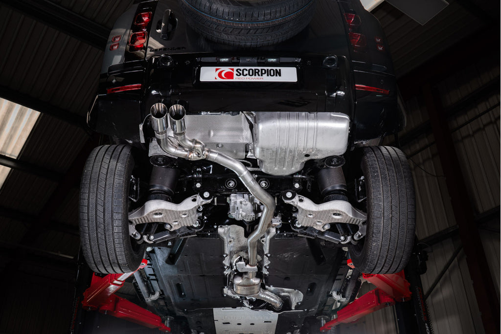 Silenziatore posteriore Scorpion Land Rover Defender 3.0 Diesel D200 / D250 / D300 / D350 dal 2020 - foto 6