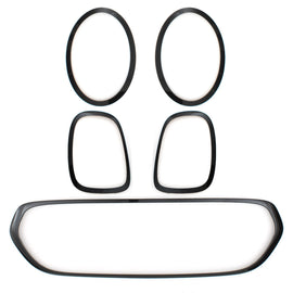 Kit Contorni Fari e Griglia Mini Cooper F55 F56 F57 14-23 - foto 2
