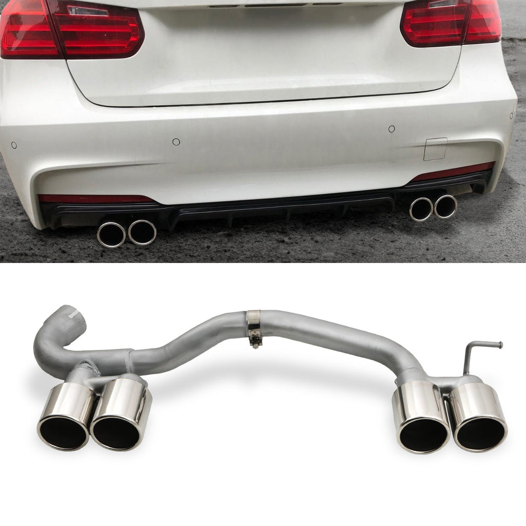 Conversione Scarico Quad Stile M3 BMW Serie 3 F30 N20 12-19