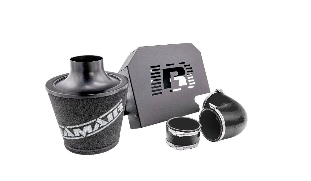 Filtro aria a cono Ramair SR-225-BK-ECU per Ford Focus ST 225 con staffa ECU