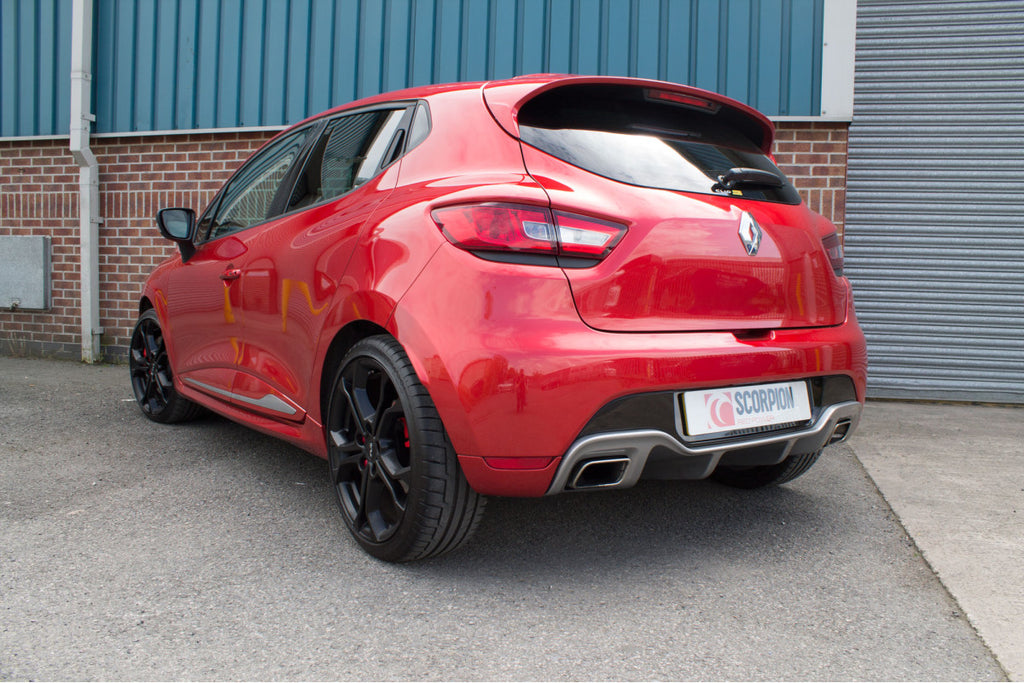 Scarico cat back Scorpion Renault Clio RS 200 EDC Mk4 pre-restyling 2013-2015 - foto 3
