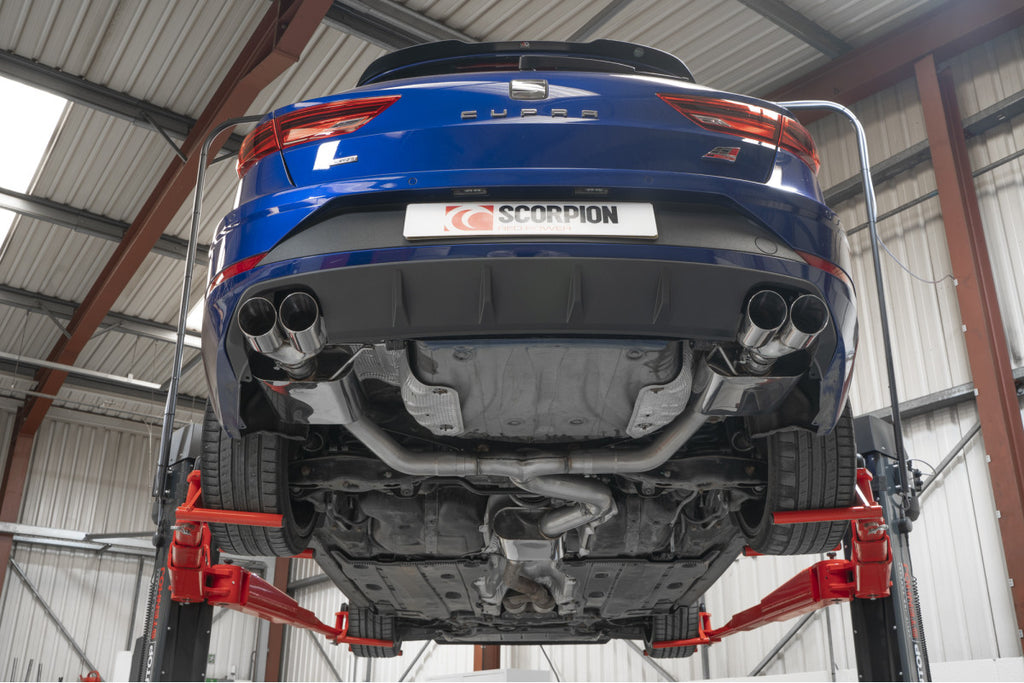 Scarico GPF back Scorpion Seat Leon Cupra ST 300 4Drive 2018-2022 - foto 14