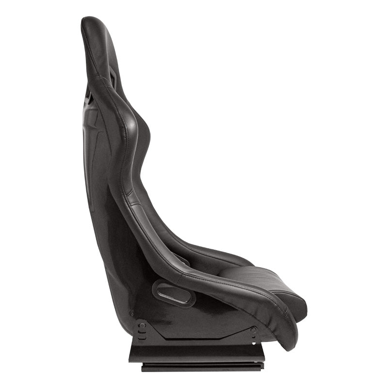 Sedile Sportivo a Guscio MO Style SK-Import Nero Pelle Sintetica - foto 4