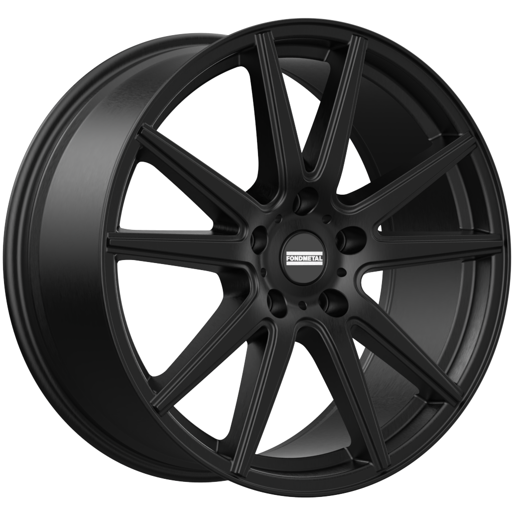 Cerchio in Lega Fondmetal SUPER TUNING STC-10 22x11 ET45 5x112 MATT BLACK
